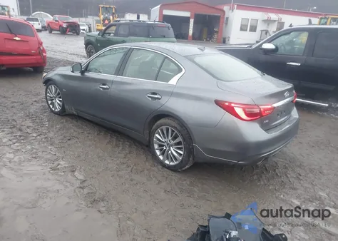 2018 Infiniti Q50 3.0T Luxe из США, поврежденный, VIN JN1EV7AR7JM435253